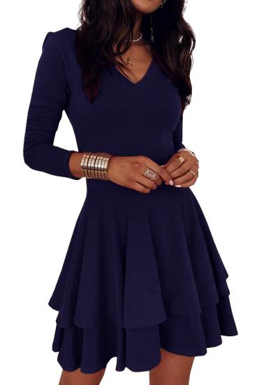 Eleganta mini kleita ''Kyliana'', tumši zila