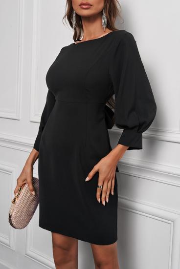 Eleganta mini kleita ''Varsavia'', melna