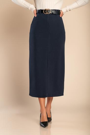 Eleganti midi svārki, zili