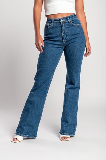 "Luxe jeans" Augstas jostasvietas, īpaši staipīgi, platināti džinsi