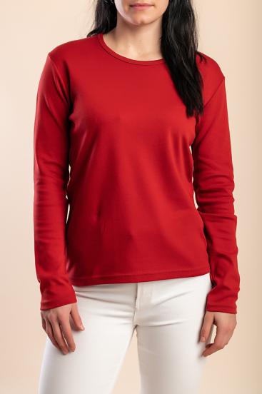 Kokvilnas garroku tops, terakota